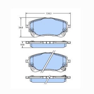 Δισκόφρενα  ZTEC+ για Suzuki,Toyota